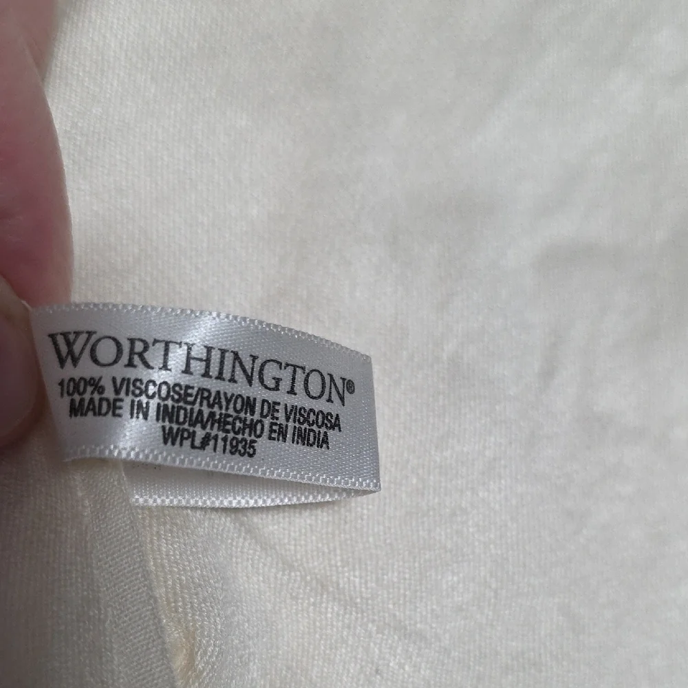 Worthington Cream Scarf, 20